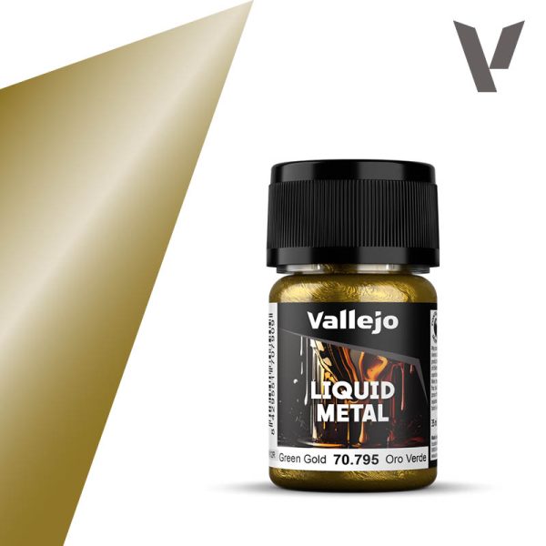 Metallic Liquid - Green Gold - VAL70795 - 35ml